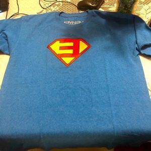 Eminem Superman merch tee